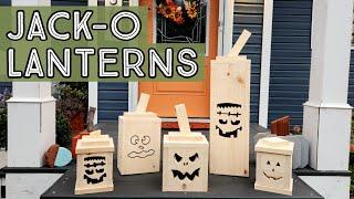 How To Make Halloween Jack O Lanterns. FREE PLANS