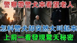 警察帶警犬來看望老人，怎料警犬卻突然大叫起來，上前一看發現驚天秘密 #大案紀實 #刑事案件 #大案要案