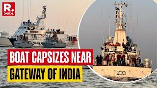 Boat Carrying 30 Passengers Capsizes Near Gateway of India in Mumbai, Rescue Ops Underway