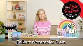 FolkArt Watercolor Gelz - Plaid's 2023 New Product Showcase Session 3