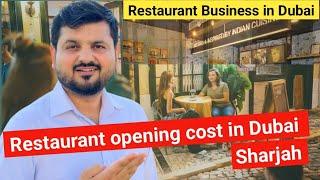 restaurant opening cost in dubai & sharjah