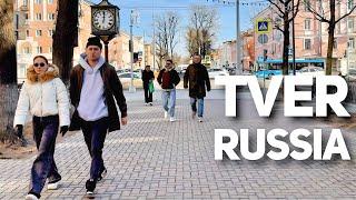 Прогулка Тверь [4K] HDR / 20 марта  2025 / 7°C Россия
