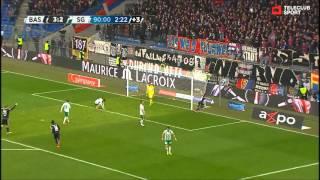 Goal Renato Steffen (4:2) vs. St.Gallen - 13.03.2016