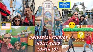 LOS ANGELES: RIDES & ATTRACTIONS AT UNIVERSAL STUDIOS HOLLYWOOD  + EXPLORE THE LOWER LOT EP 2