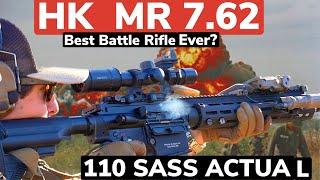 Best Battle Rifle Ever? HK MR 762. How does it compare with the SR25 LMT MARS and Scar 17