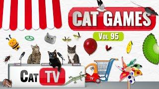 CAT Games | Ultimate Cat TV Compilation Vol 95 | 4 HOURS  