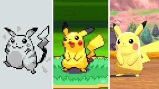 Catching Pikachu In EVERY Pokemon Game!