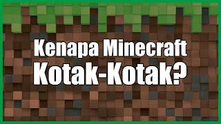 Kenapa Minecraft Kotak-Kotak? #shorts