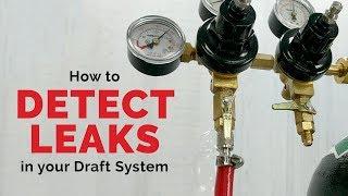 How to Detect Gas Leaks in Your Draft Beverage System