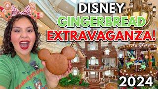 Experience EVERY Disney Gingerbread House in 2024 | Walt Disney World Resorts Holidays