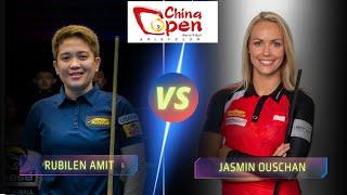 RUBILEN AMIT VS JASMIN OUSCHAN | 2024 CHINA OPEN WOMEN'S 9-BALL #billiards #nineball #9ballpool