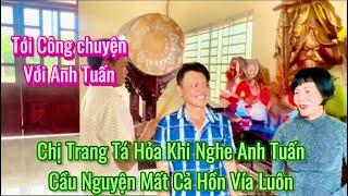 Cười té ghế với anh tuấn trong lúc cầu nguyện