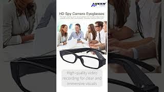 Spy Camera Specs HD 1080P Audio Video for Personal Safety | Aveen Trend  #spy #spycamera@spygearguru