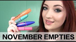 November Empties!