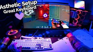 POV: Thocky Keyboard, Insane FPS & Japanese Valorant (360hz ASMR)