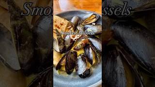 Smoked mussels. You’ve got to see how they prepared these see more www.fatchefrestaurantguide.com.
