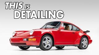 Thrashed Porsche 964 Turbo REBORN: Laser + Dry Ice Cleaning & Paint Revival