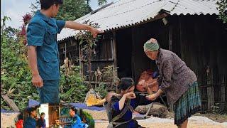 Mute mother, humiliated by the policeman's evil mother