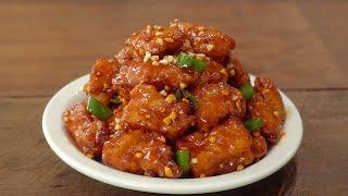 진짜 바삭한 쌀 닭강정 만들기 :: 매콤달콤 황금 양념비율 :: 부드러운 순살 닭강정 :: Sweet and Crispy Korean Chicken :: Dakgangjeong