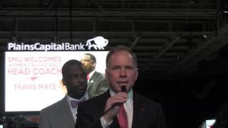 Travis Mays introductory press conference