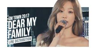 SM Town - Dear My Family (2017 Ver.) (Line Distribution)