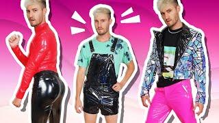 Vinyl Look Book - Trying on Men's PVC Vinyl Pants / Clothing