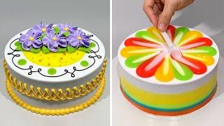 The Most Satisfying Chocolate Cake  Amazing Cake Decorating Tutorials 2025