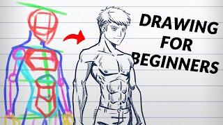 How To Draw The Male Body WITHOUT Learning Anatomy