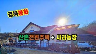 #봉화주택매매 #봉화산촌주택 #봉화토지매매 경상북도 봉화군 귀농귀촌 면생활권 산촌살이 전원주택 + 사과농장매매, 힐링 요양 귀촌 시골집시골땅 농가주택 세컨하우스 (봉화-2370)