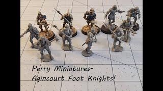 Perry Miniatures-  Foot Knights!