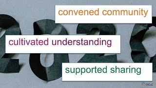 OCLC Research Update: Convening, understanding, and sharing