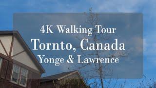 4K Walking Tour | Midtown Toronto, Canada | Yonge & Lawrence | Apr 2023 | DJI pocket 2