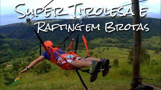 Super Tirolesa + Rafting em Brotas