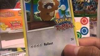 Opening Pokemon Trading Card Game Rumble Game