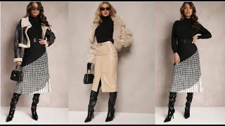 FASHIONABLE SKIRTS AUTUMN WINTER 2023/2024 | FASHION TRENDS AND STYLES