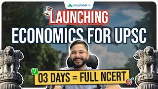 UPSC NCERT Economics | Course Launched | UPSC 2026 | Anuj Jindal