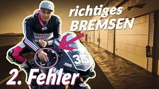 2. Fehler den die meisten Hobbyfahrer machen | Bremsen in Schrecksekunde | Motorrad