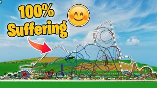 Theme Park Tycoon 2, But I can Only Build in a Straight Line!