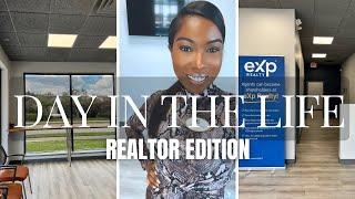 DAY IN THE LIFE OF A REAL ESTATE AGENT | AT THE OFFICE | Life of a Realtor