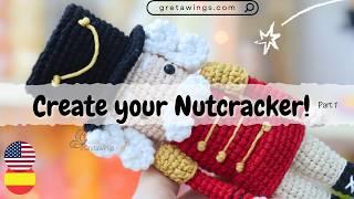 How to Crochet a Nutcracker - Part 1: Base Body | Gretawings