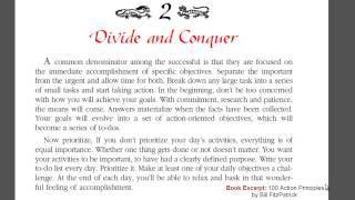 Book Excerpt:100 Action Principles - No. 2 Divide and Conquer