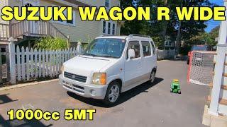 Suzuki Wagon R Wide MA61S Overview - It's not a kei!