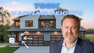 Inside A $700K Luxury Townhome in Vadnais Heights Minnesota! PLAN B- New Construction Homes