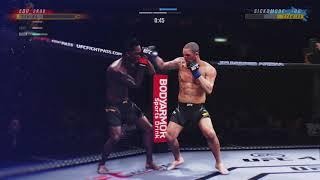 Broken neck KO ufc 4