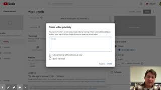 Password protect youtube videos