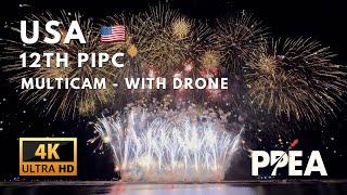 [4K] USA  - 12th Philippine International Pyromusical Competition