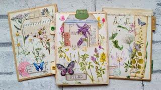 Double Envelope Flips With Pockets and Hidden Journaling Spots