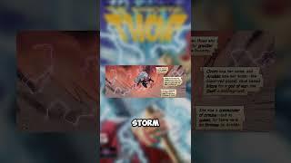 Storm Acquires The Power of Mjolnir  #marvel #marvelcomics #shorts