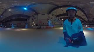 360 video test on ice