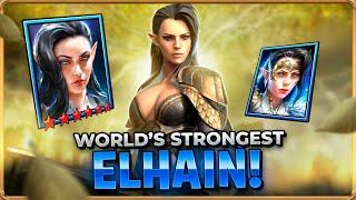 GOD MODE ELHAIN!! What Can A Starter Champion Do In 2023? Raid Shadow Legends